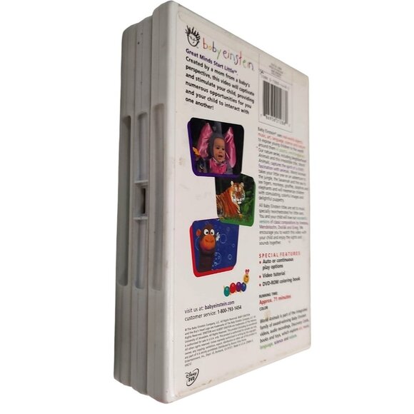 Baby Einstein DVD Set Lot Of 3: Baby Galileo Baby Da Vinci World Animals - Picture 5 of 6